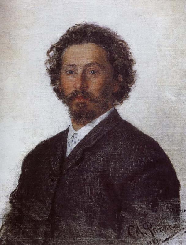 Ilia Efimovich Repin Self-portrait Germany oil painting art